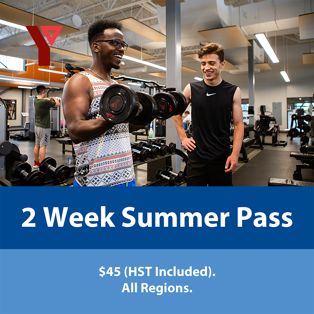 2-week Summer Pass at the YMCA