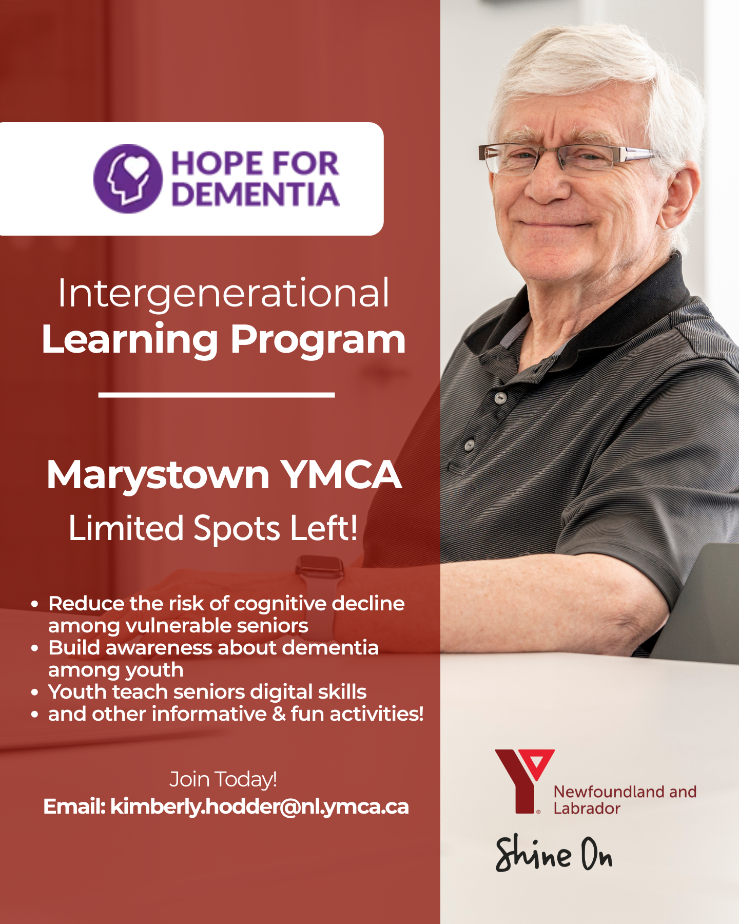 hope-for-dementia Post Secondary Pass